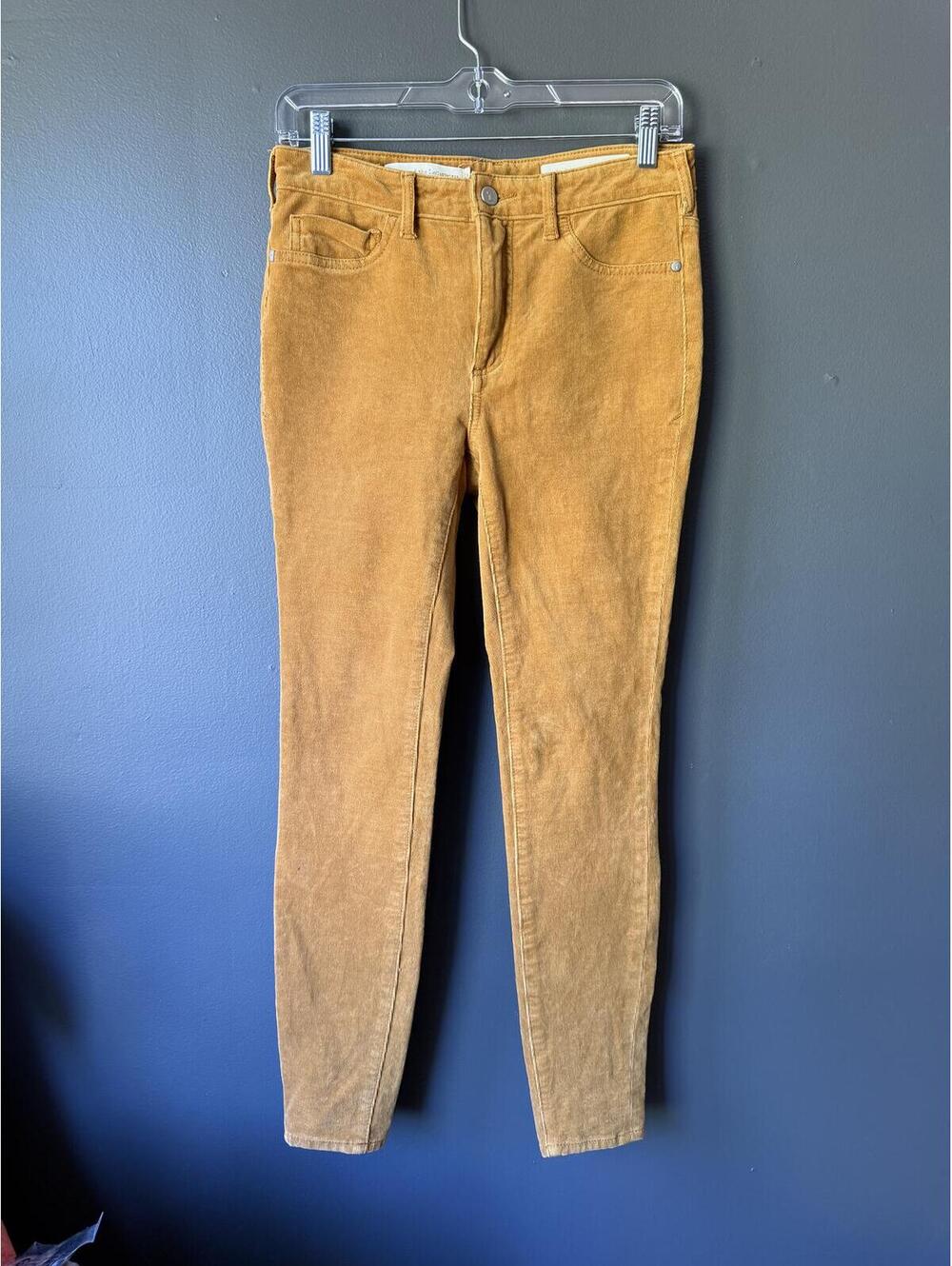 Anthropologie Pilcro Corduroy 27” High Rise Skinny